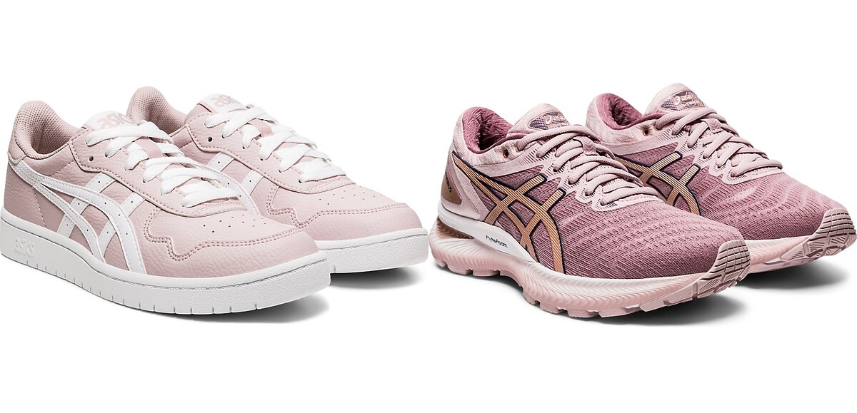 （左起）Asics Japan S（NT$2,500）、Asics Gel-Nimbus 22（NT$4,780）