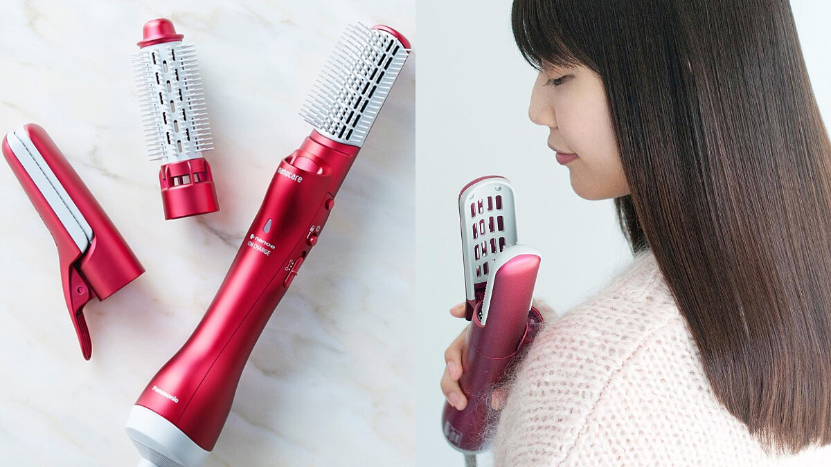 Panasonic放大招!全新「奈米水離子整髮器」一支夾直吹捲又柔亮髮質,顏值功能都在線,CP值破表!