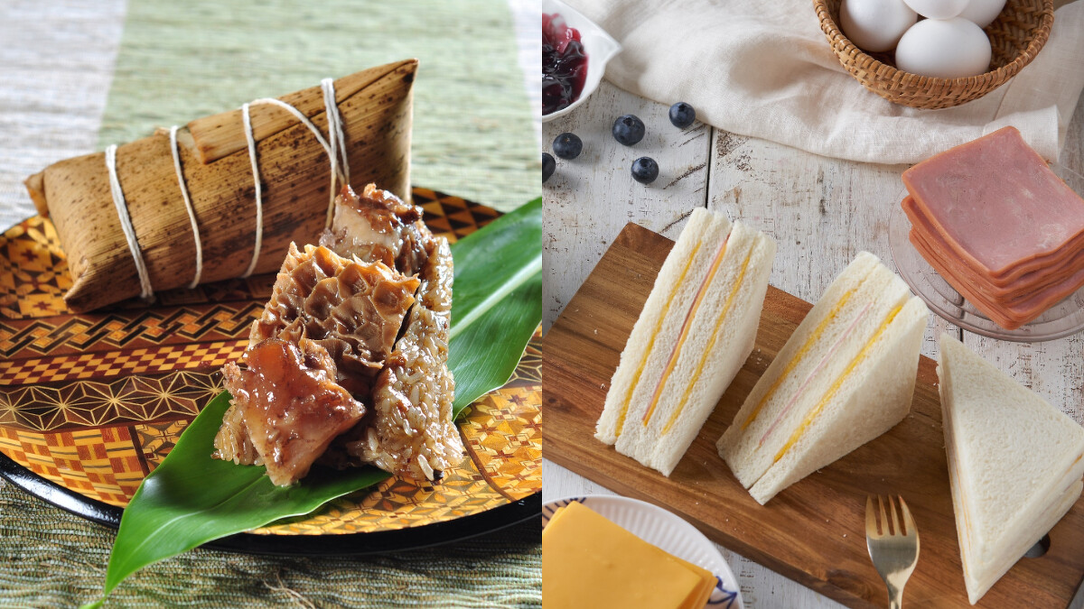 誠品生活expo｜良品開飯｜嚴選南門市場四大冠軍粽；4/16開幕首7日消費滿百加7元，贈限量「洪瑞珍」限定口味三明治乙個。