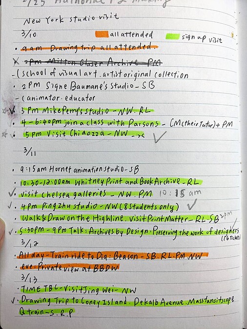 早已規劃好的紐約戶外教學行程,我只能忍痛取消