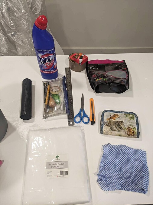 每天都要自己仔細消毒帶出門的物品