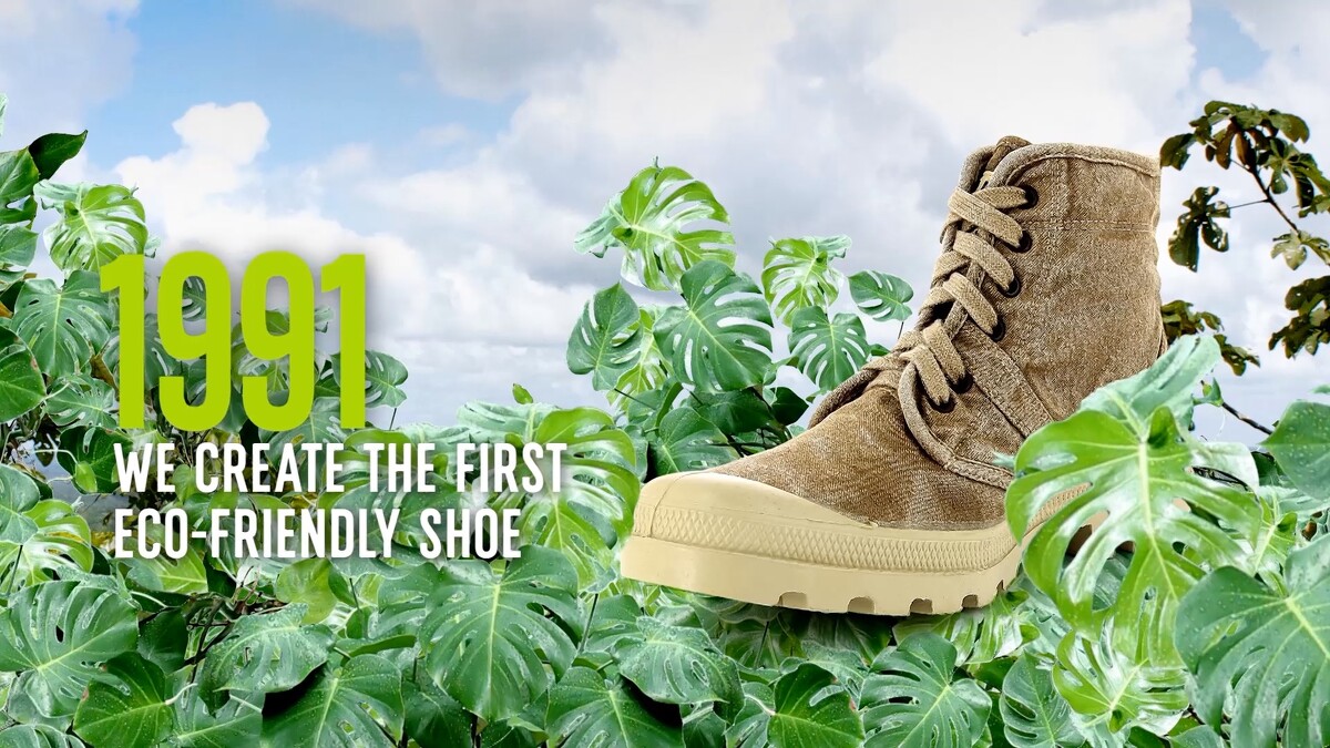 1991年推出的首雙環境友善靴款