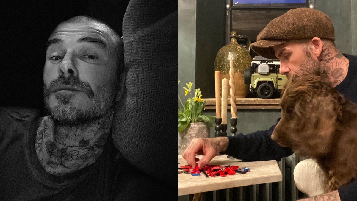 貝克漢在家也悶壞了！臉書發文點名台灣：「我想請教台灣的朋友，如何保持健康、保持正能量。」