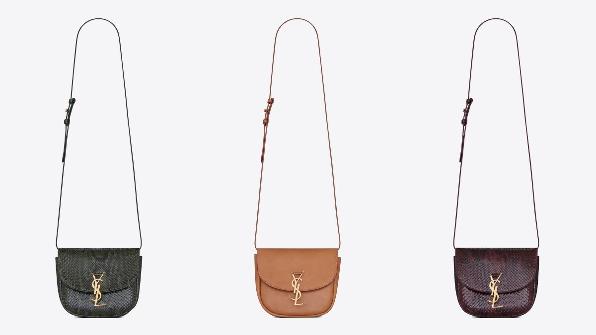 迷你KAIA牛皮小包（NT$41,700）小款KAIA牛皮小包（NT$50,000）、 小款KAIA蟒蛇皮小包（NT$65,000）