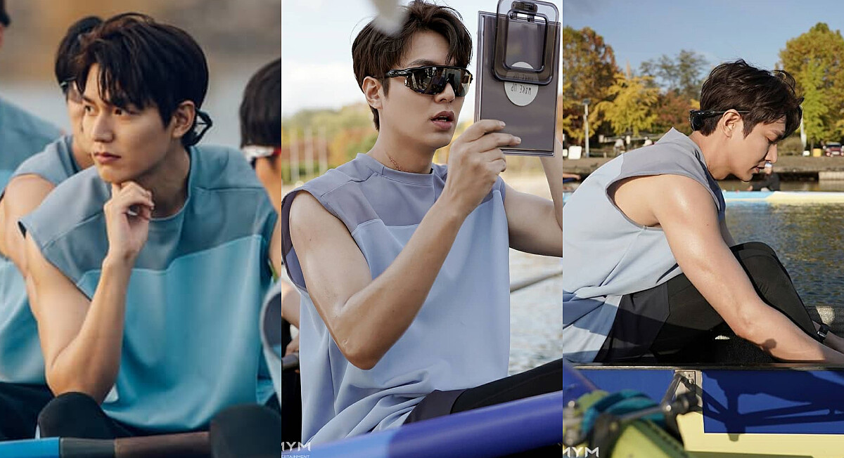  李敏鎬《The King：永遠的君主》這個手臂會瘋掉！輕艇競賽幕後花絮照曝光，結實肌肉讓人腿軟！