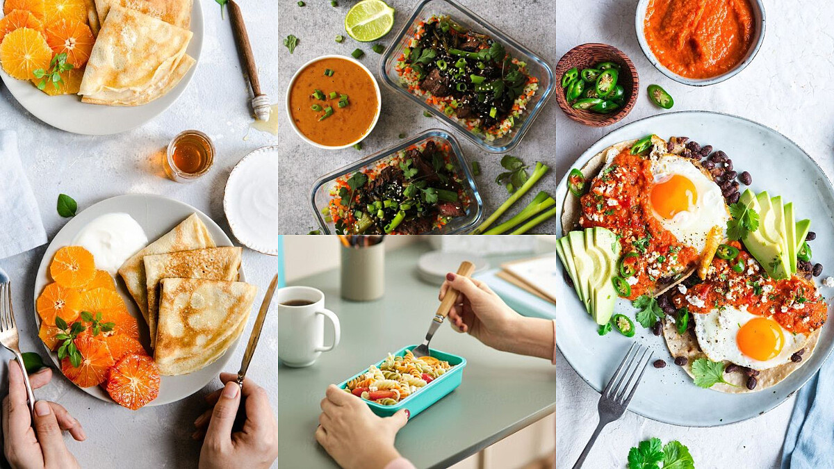 2道上班族低脂便當菜單：辣炒蔬菜蛋、雞柳烤蔬食半熟蛋拌飯 零失敗做法請筆記！