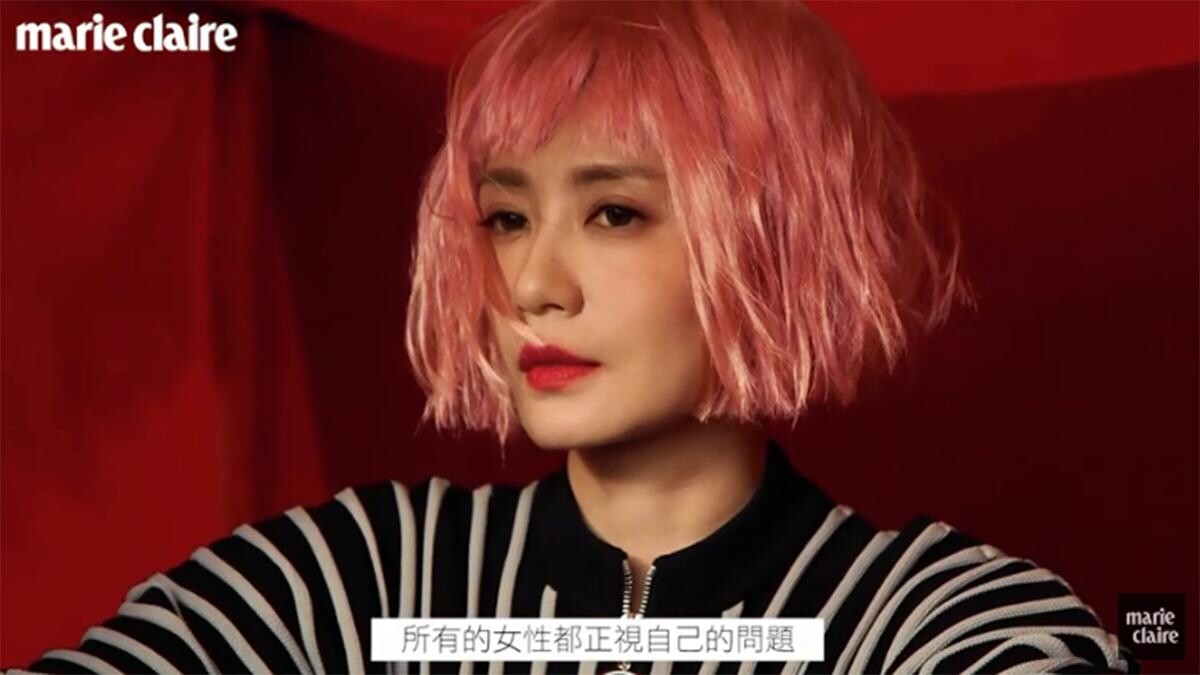 粉紅色短髮的 賈靜雯 太狂！正能量女神再突破，2020年再度向各位證明女王地位，無可取代！