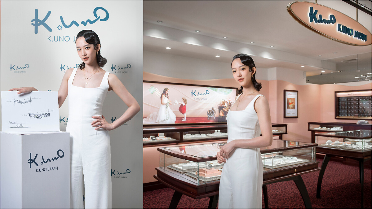 放閃了！孟耿如這次和K.UNO攜手構思的「守護精靈戒」，融入「元氣」希望守護另一半的浪漫心思簡直甜度超標！