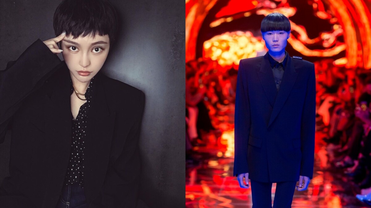 Balenciaga男士西裝外套（NT$81,000）