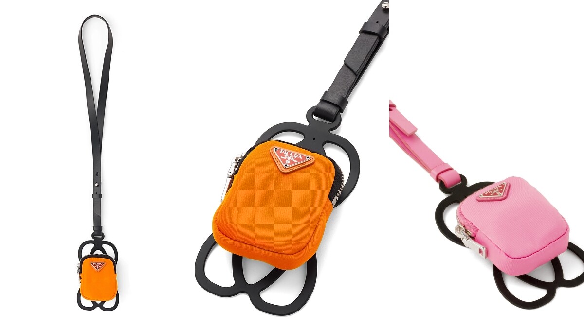 Prada多功能手機套（NT$12,500）