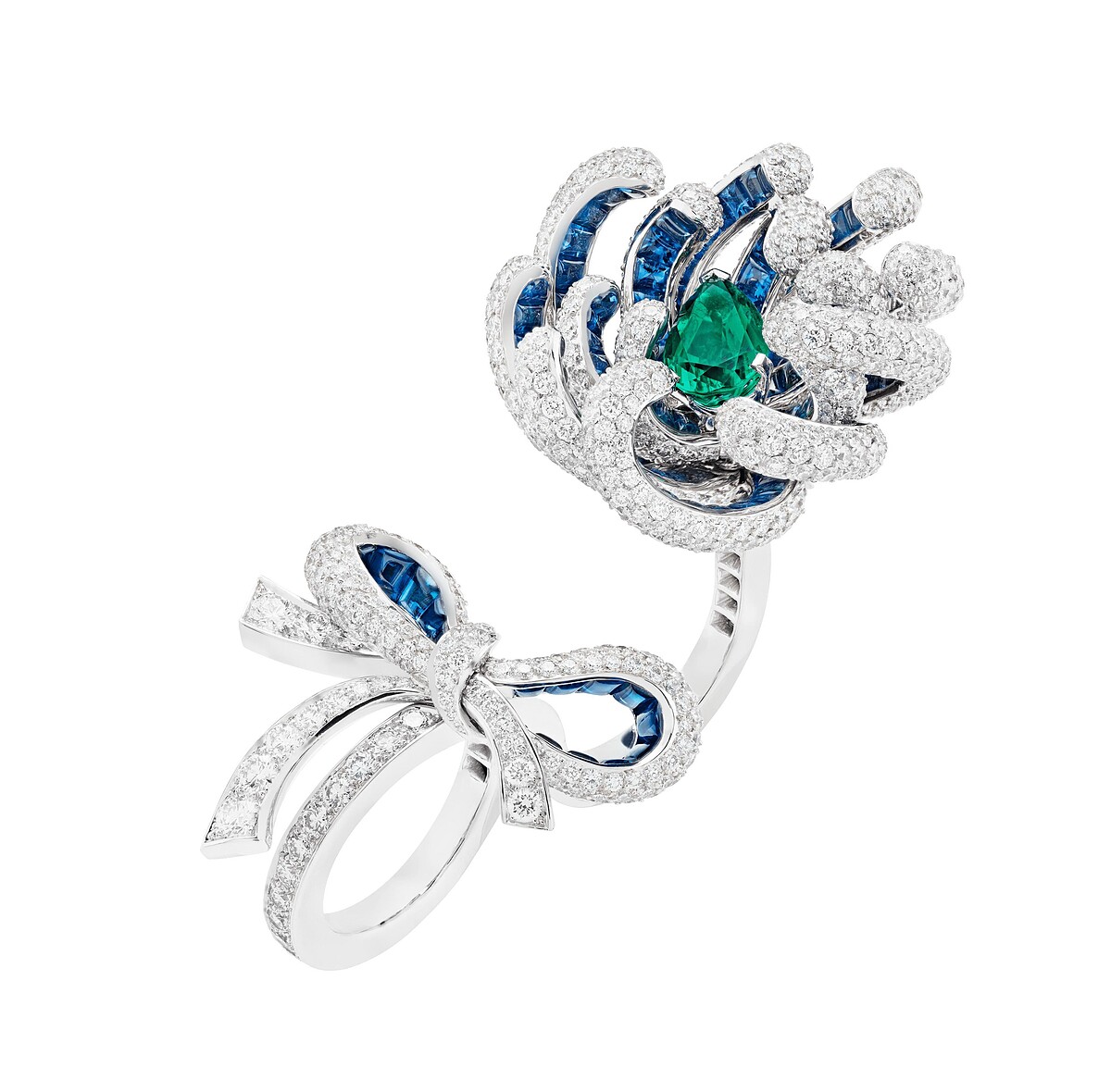 N&oelig;ud chrysanth&egrave;me Between the Finger Ring指間戒