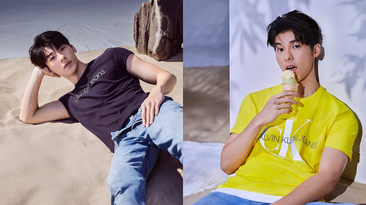許光漢接下Calvin Klein Jeans大中華代言人！套上寶寶藍上衣，根本「行動荷爾蒙」
