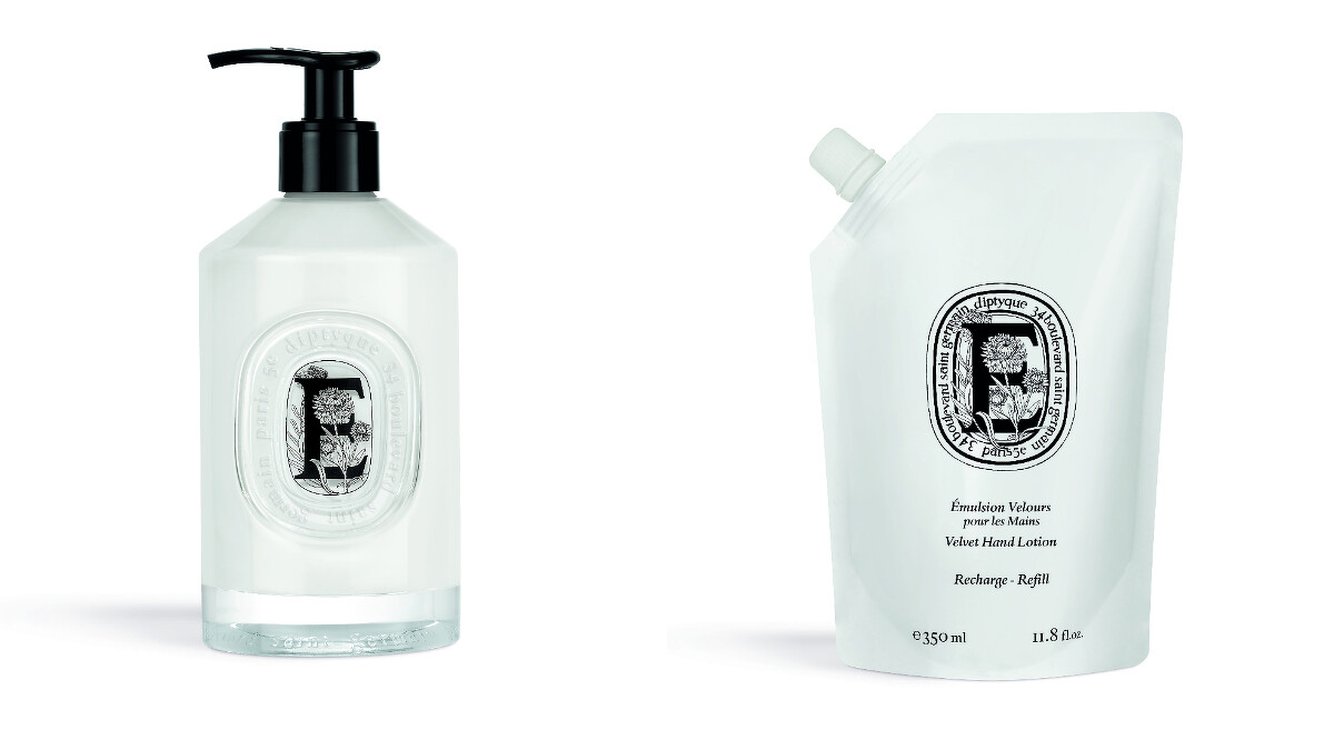 diptyque絲絨護手乳＆補充包