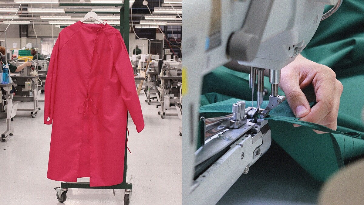 Mulberry調整皮包生產線改做防護衣，愛心「義工」志願手縫，保護前線醫護！