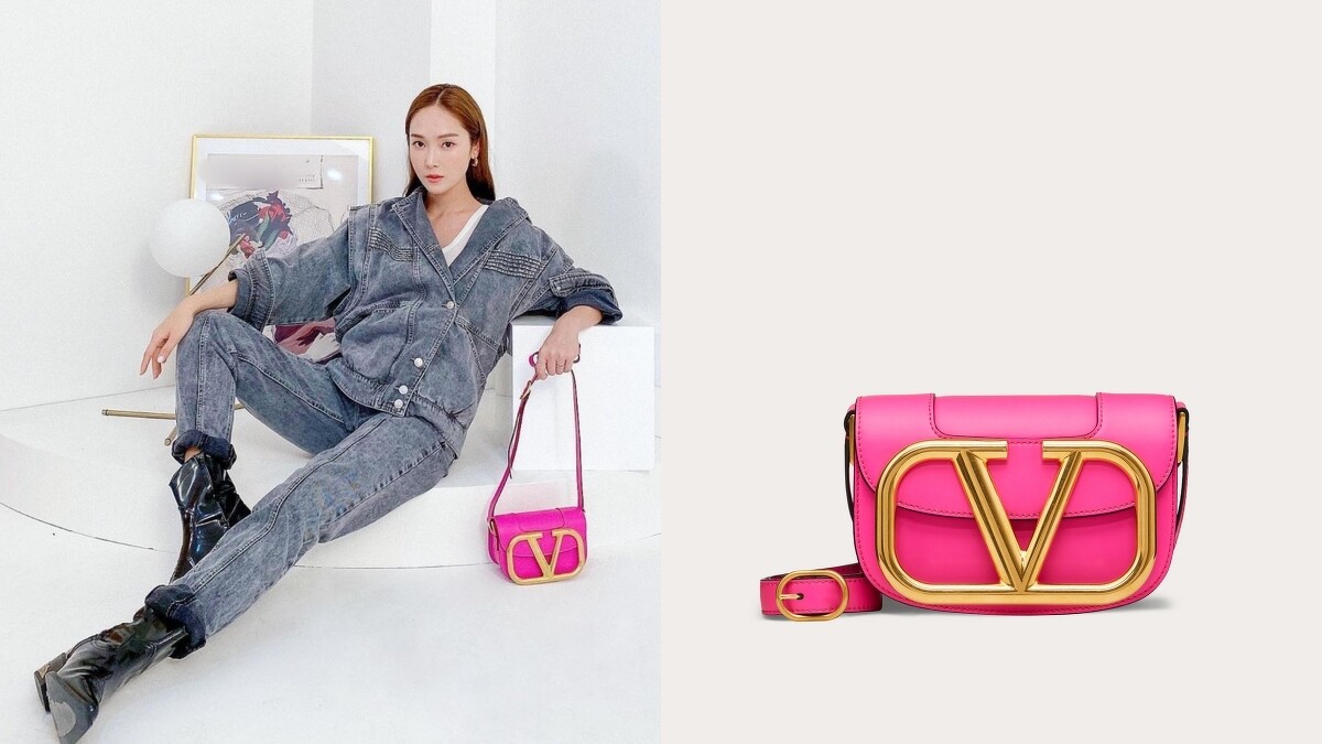 Jessica鄭秀妍（桃紅色SuperVee小尺寸：NT$72,000）