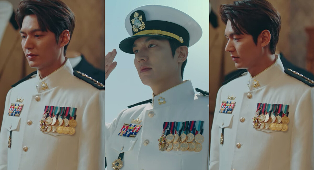 李敏鎬《The King：永遠的君主》海軍禮服現身！帥氣英姿、莊嚴眉宇，每一個眼神都透露滿滿賀爾蒙！