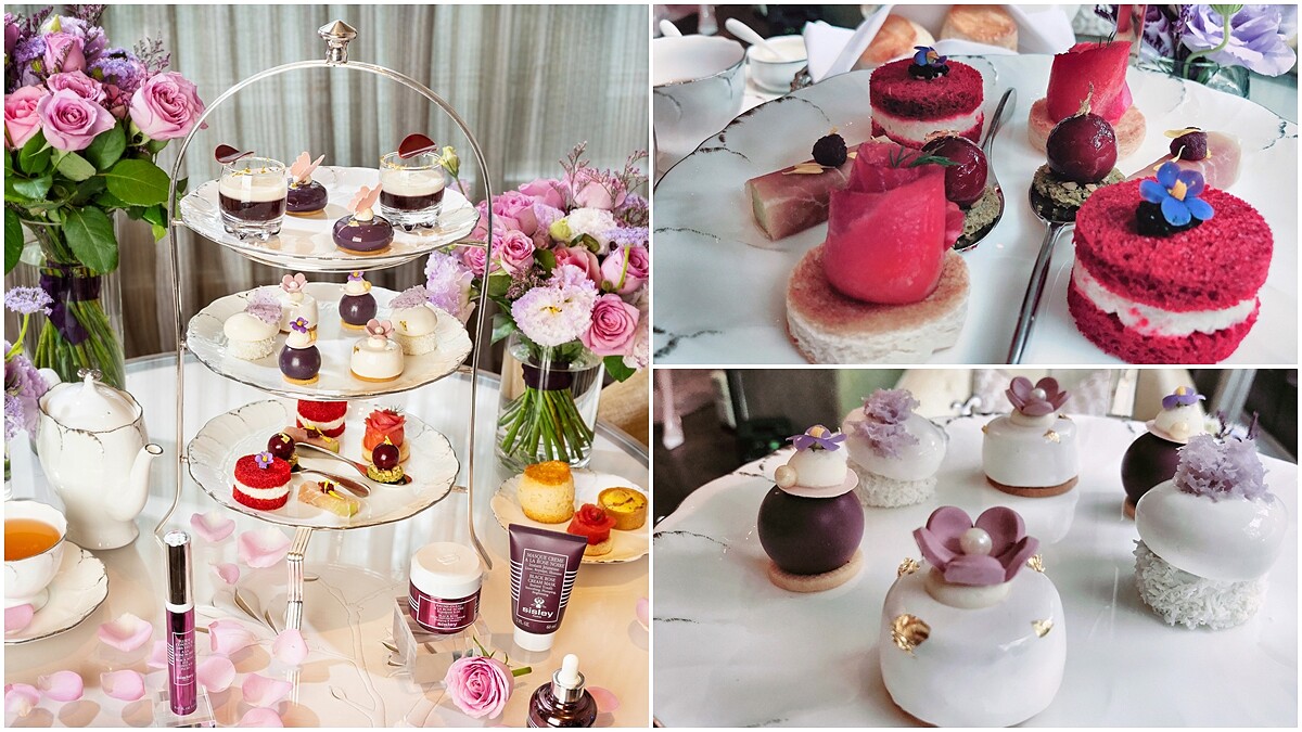最浪漫的母親節下午茶來了！文華東方和Sisley推出「黑玫瑰珍寵下午茶饗宴」，讓你和媽媽共享甜蜜滋味～