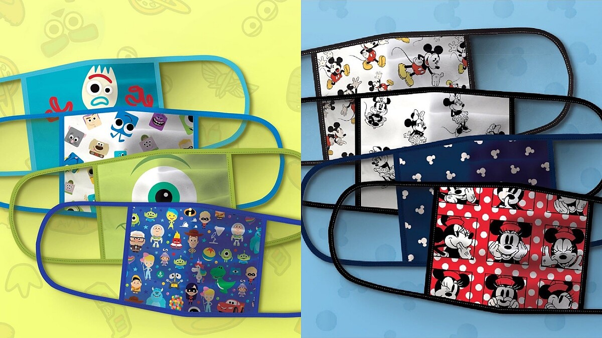 最可愛的口罩！迪士尼一口氣推出24款超萌角色公益口罩，米奇米妮、小熊維尼、玩具總動員通通有