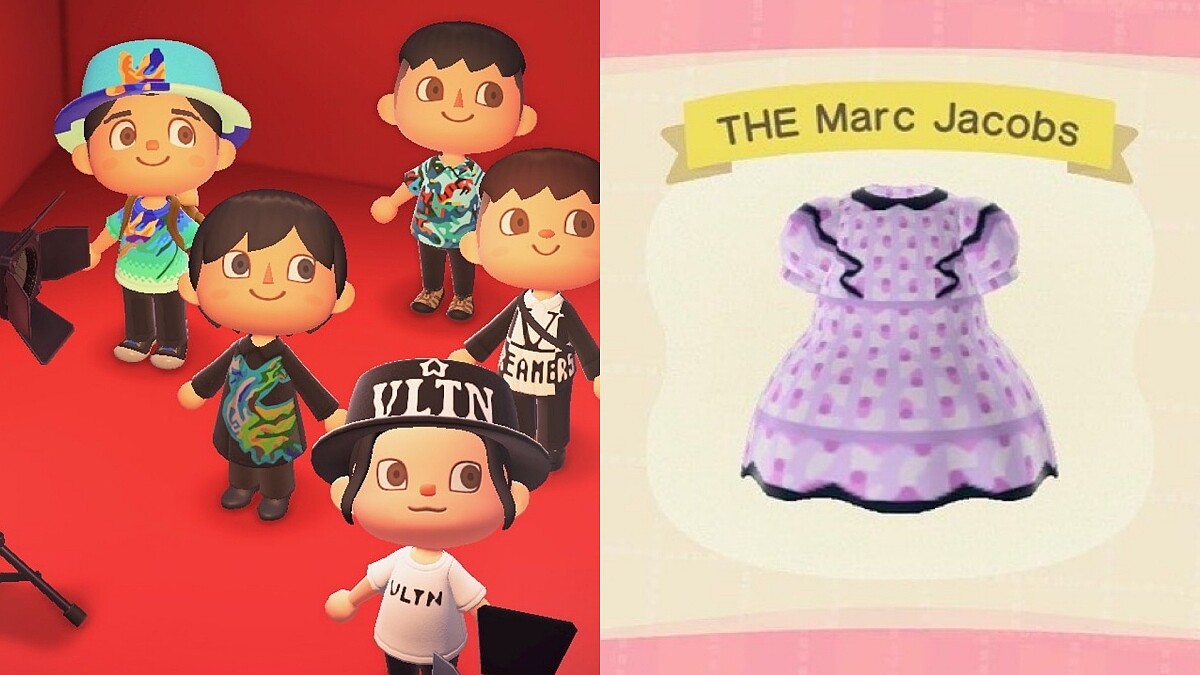 《動物森友會》讓時尚夢成真！官方釋出Valentino、Marc Jaocbs當季款，26款設計通通要收