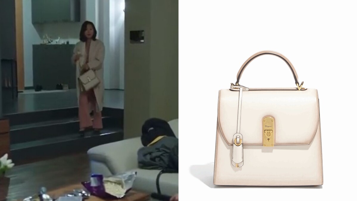 善雨同款:BOXYZ白色牛皮提包大型尺寸(NT$89,900)