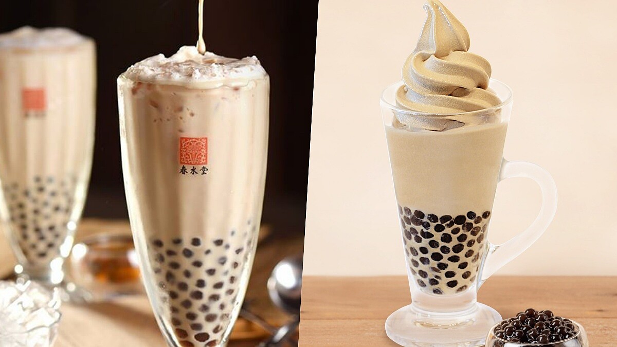 珍奶控必喝！春水堂推「珍珠奶茶霜淇淋」貴妃荔枝茶香搭配珍珠超療癒，全台只有這裡賣