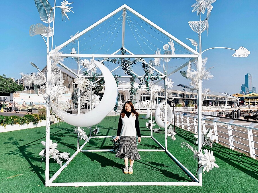 1號碼頭的藤蔓鞦韆也是不能錯過的網美打卡景點