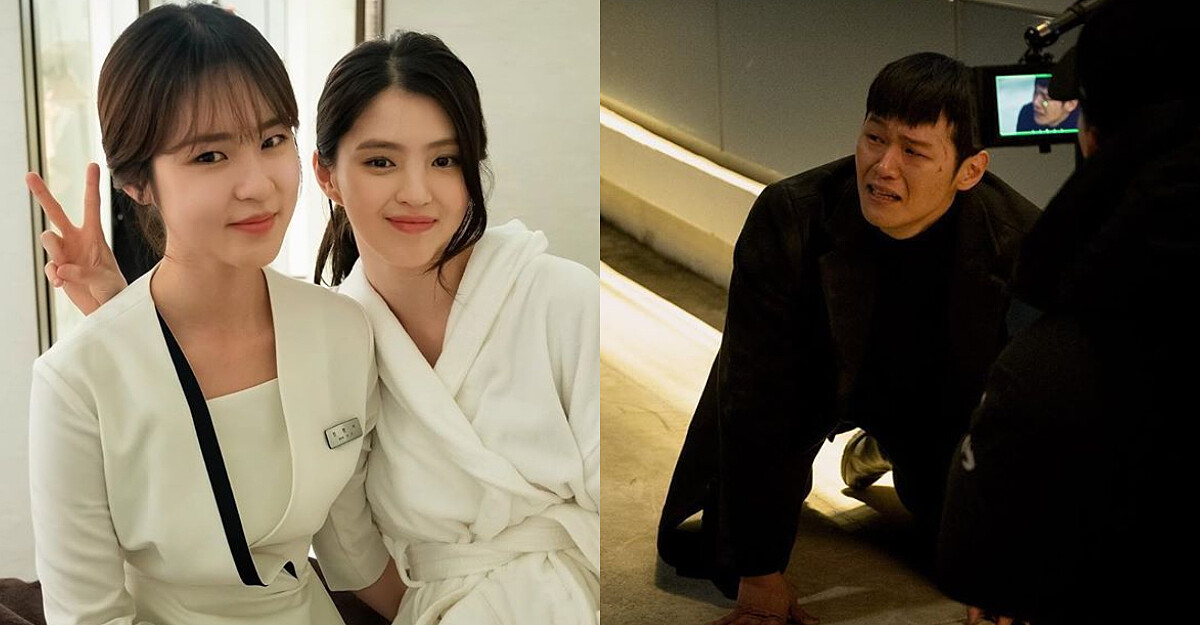 《夫婦的世界》花絮照曝光！小三賢書姊妹淘、恐怖情人跪地流真情，原來私下感情都超好！