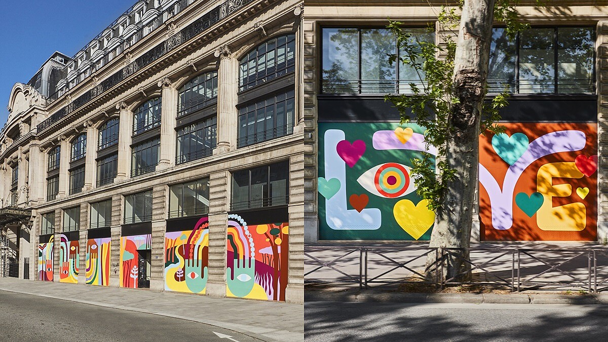 Louis Vuitton總部外牆近期有了新樣貌!在新冠肺炎肆虐的此時,原來背後還有這個涵義