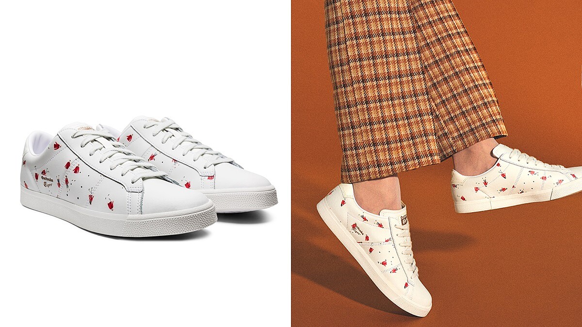 Onitsuka Tiger把小白鞋加入可愛制服、老虎圖案，復古風格的History Graphic Pack系列連小童鞋都有