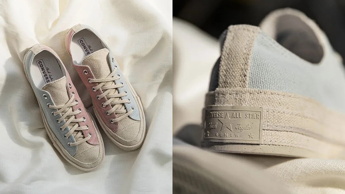 台灣即將開賣！Converse全新Tri Panel Renew系列登場，低筒Chuck 70換上柔霧粉、天空藍配色
