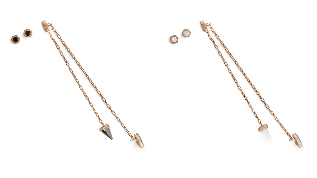 耳環耳釦組(NT$2,100)