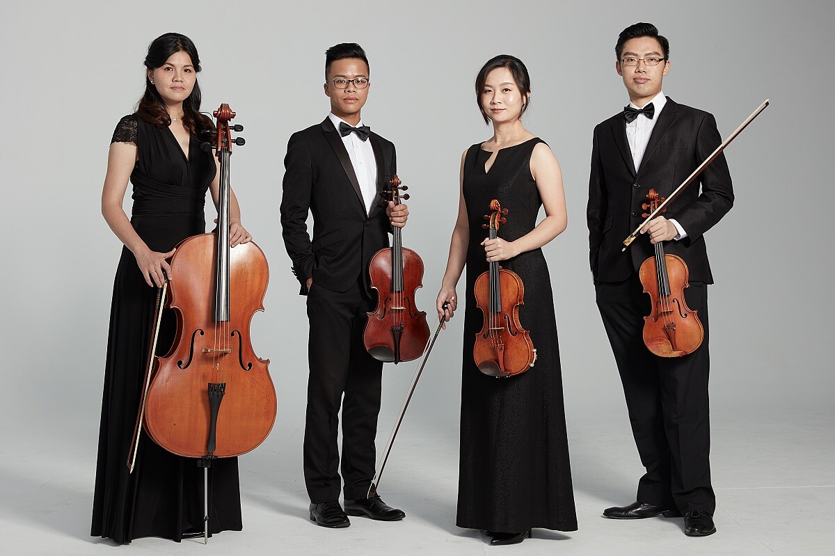 「2020誠品室內樂節」邀請台灣新秀「藝心弦樂四重奏」6月13日演奏貝多芬創作中,最能充分展現樂器音色效果的《第七號弦樂四重奏》。