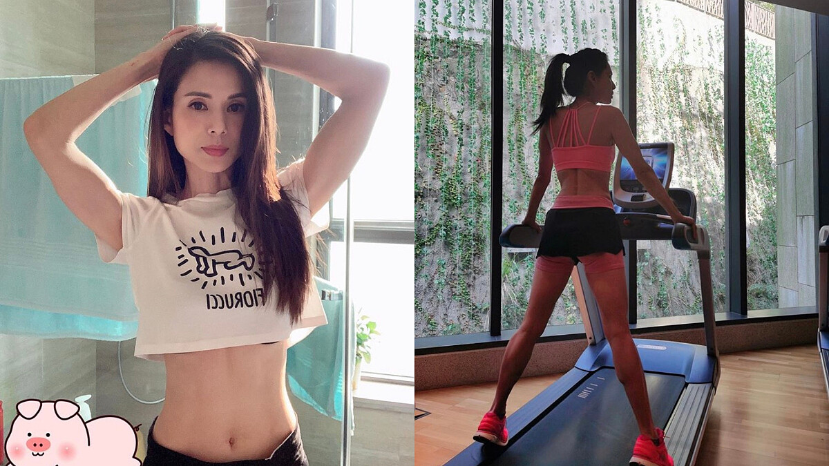 比25年前還辣！54歲小龍女李若彤IG曬六塊腹肌、神級馬甲線網友驚嘆！