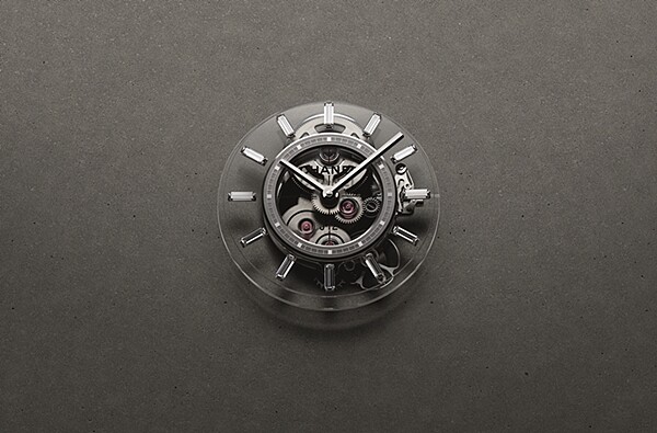 J12 X-Ray腕錶搭載Chanel自製手上鍊機芯Calibre 3.1