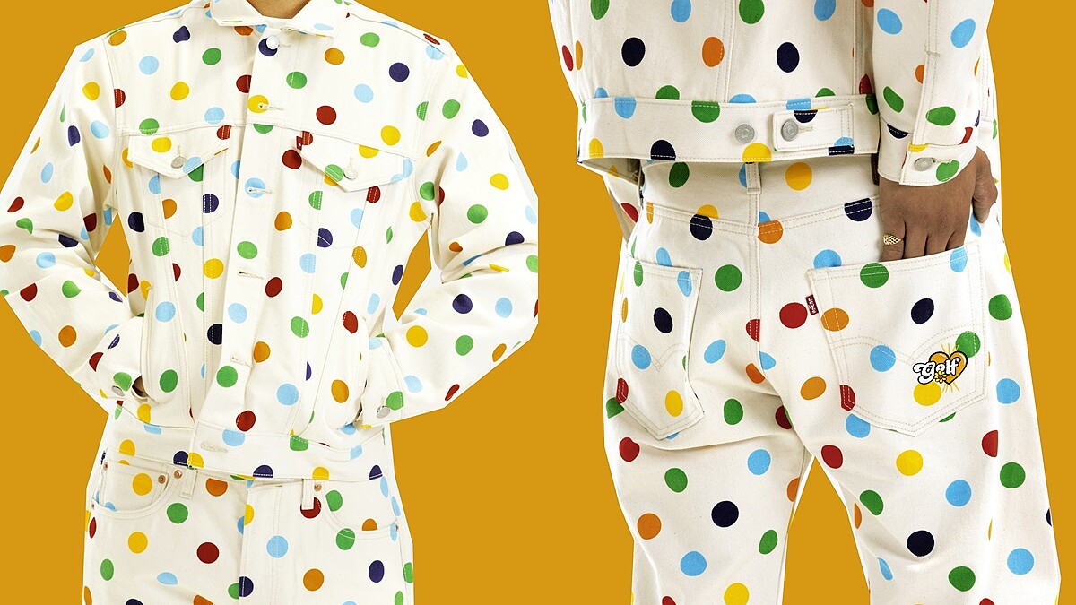 再一重磅聯名登場!Levi’s攜手造物主泰勒,推出Levi’s X Golf Wang潮點造物丹寧系列