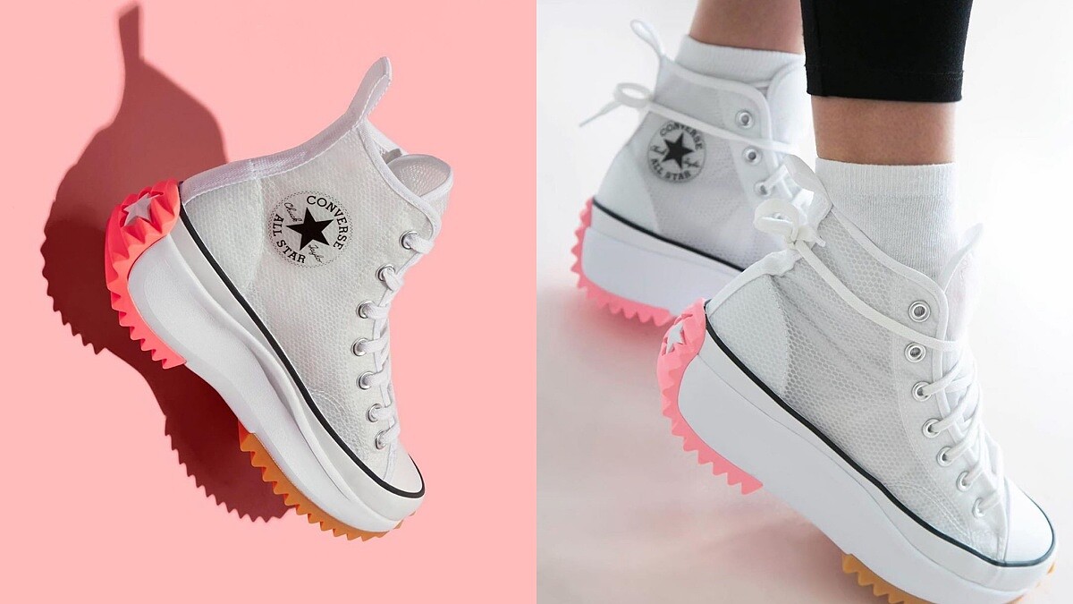 上架得太突然！Converse JW Anderson聯名平價版再推珊瑚粉半透明鞋款，全台這三處可以買