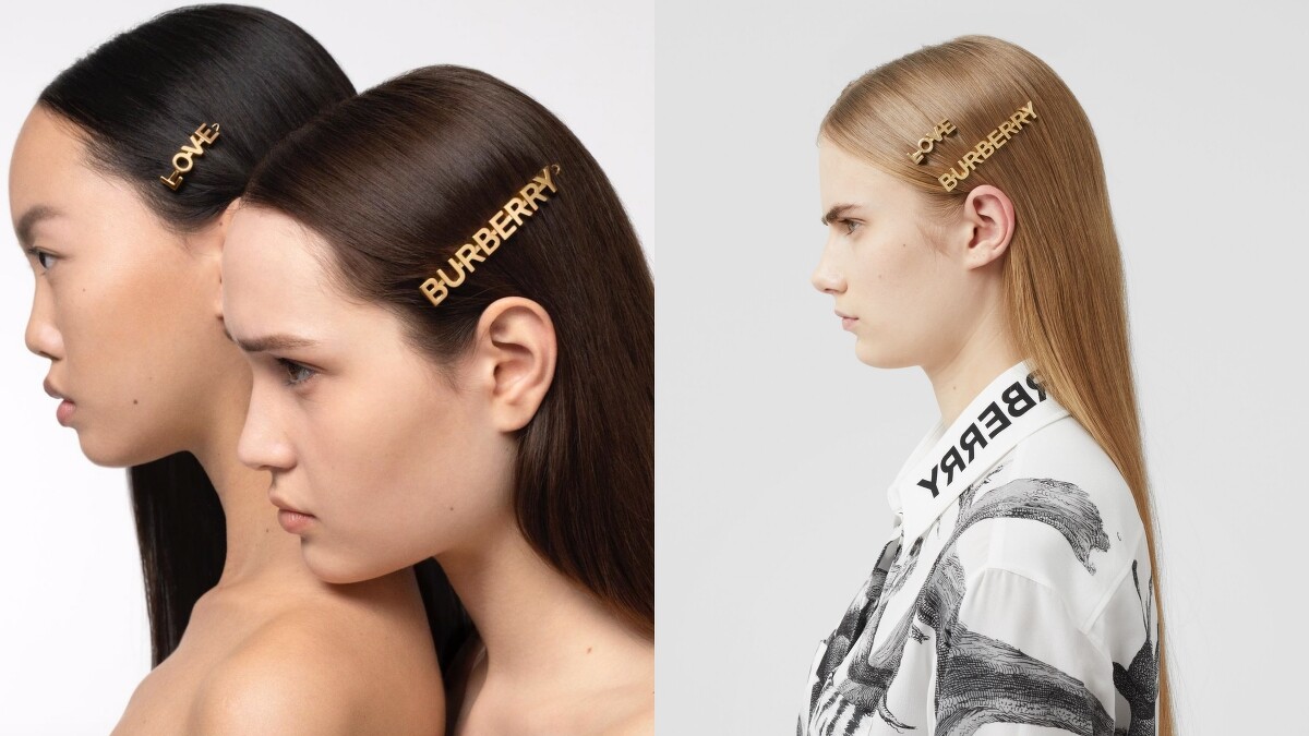 Burberry Love 髮夾（NT$14,900）