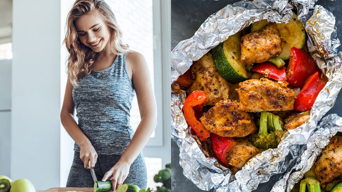 低脂高蛋白！清爽美味減肥餐—無油雞翅烤時蔬食譜來了