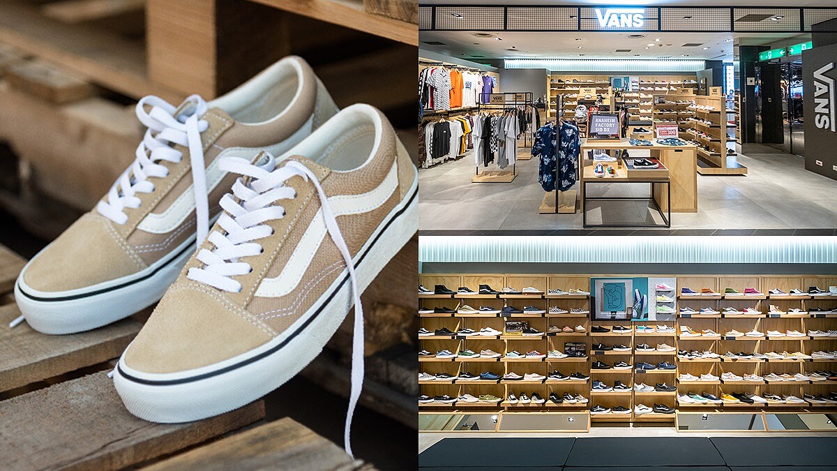Vans全新概念店登陸北、中、南這三處！全新特色、獨賣奶茶色鞋款搶先帶你看