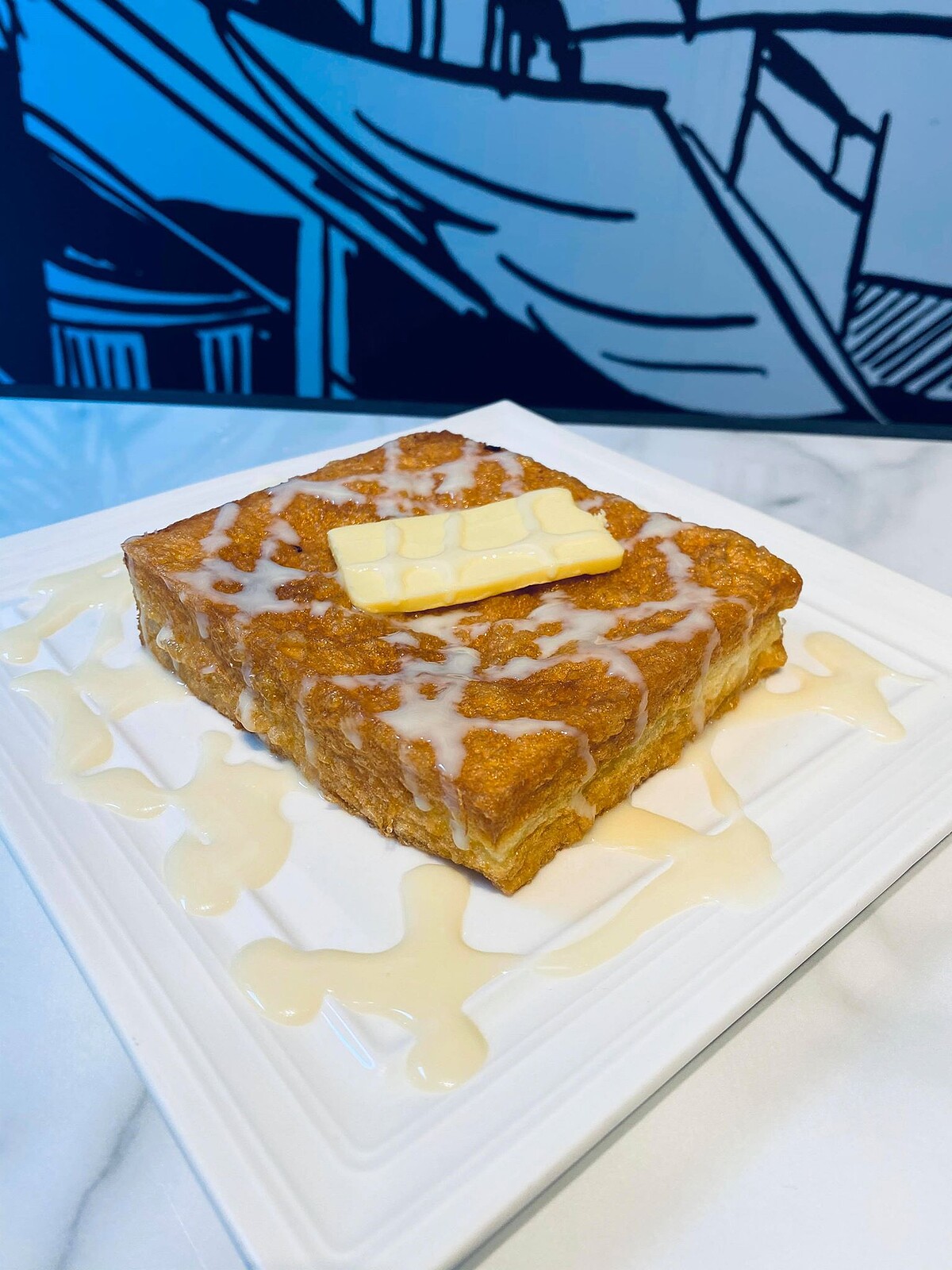 鹹蛋黃流沙西多士 $98