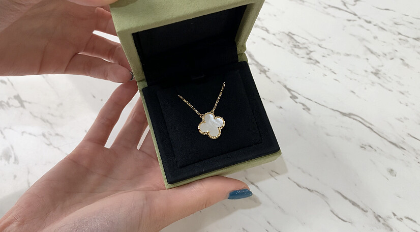 Van Cleef & Arpels Vintage Alhambra吊墜項鍊