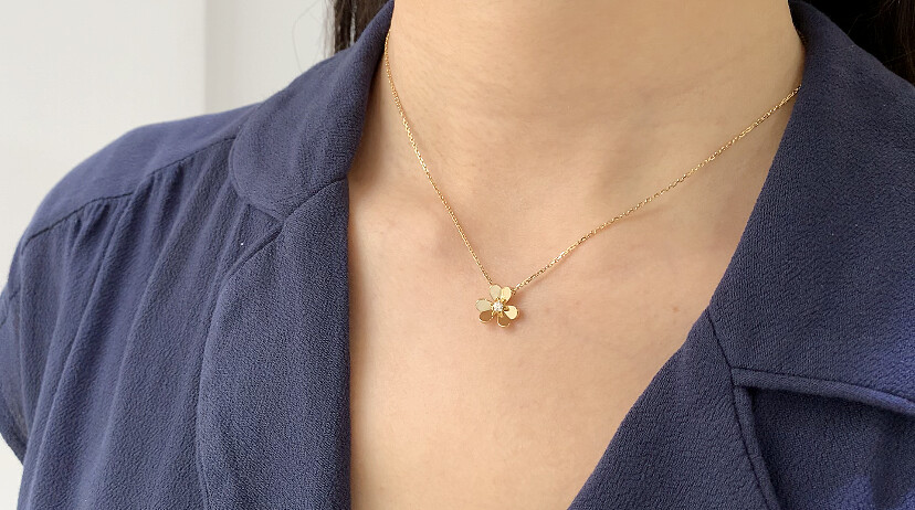 Van Cleef & Arpels Frivole吊墜項鍊