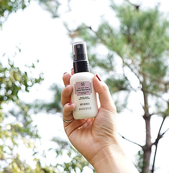 THE BODY SHOP全效防曬輕透隔離噴霧 SPF45 PA++ NT1280元/60ml