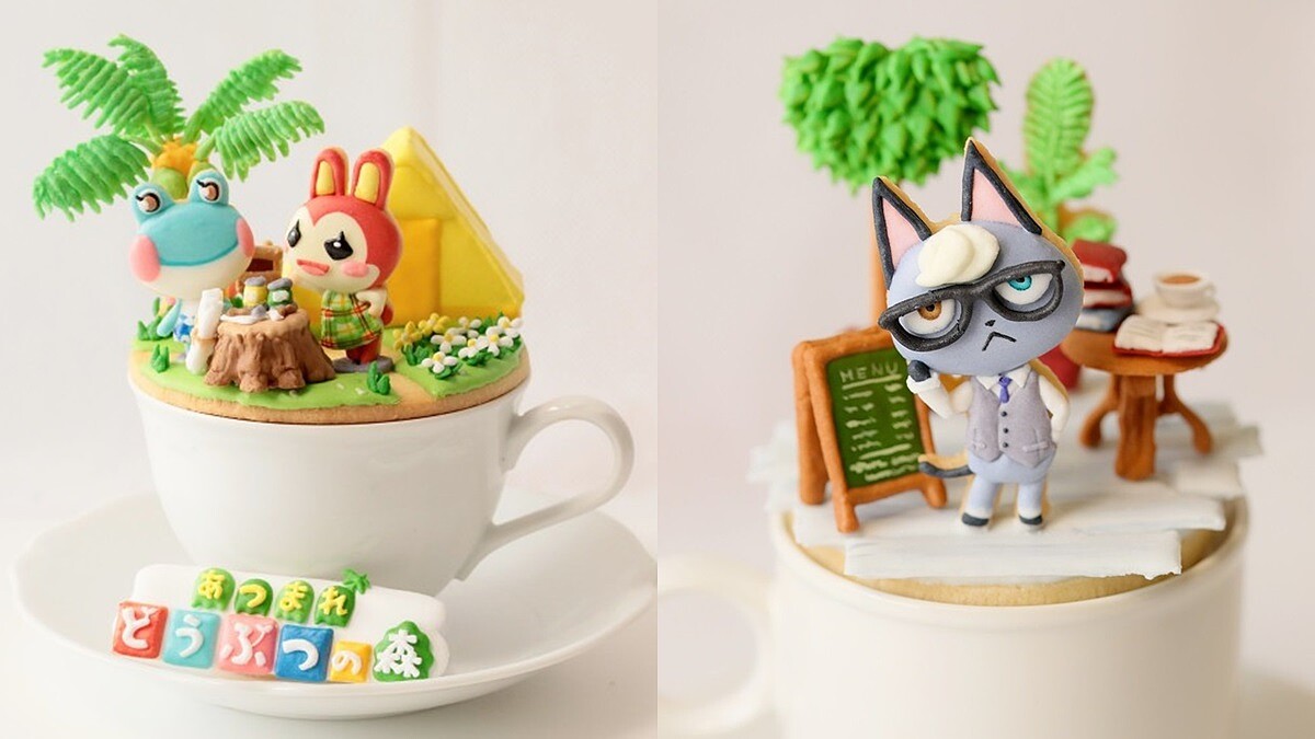 動森迷尖叫!在咖啡杯上蓋一座無人島,神還原傑克、檸檬娜、莉莉安、西施惠超萌造型