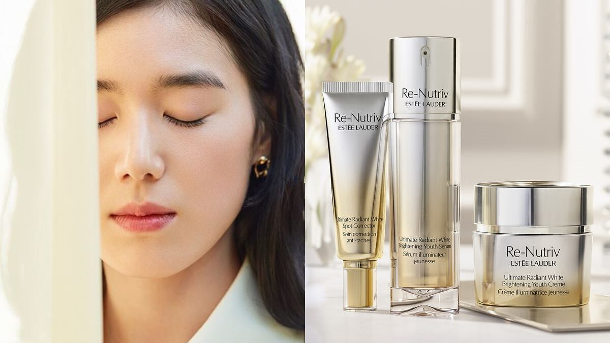 雅詩蘭黛雙金白月光快速有效讓肌膚更加年輕，達到淨、潤、緊、亮、白