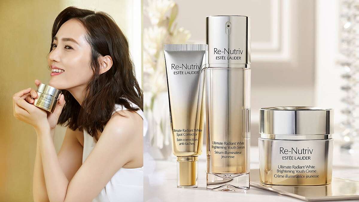 質感美人王棠云肌膚白透到人生新高度！秘密就是雅詩蘭黛頂級保養20分鐘白月光縮時速效SPA，現在就預約起來！