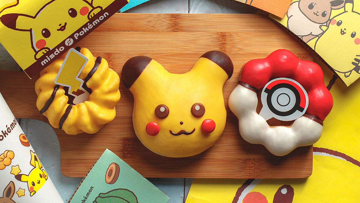 Mister Donut推出3款皮卡丘、精靈球甜甜圈！首度與寶可夢聯名，還有獨家寶可夢瓷盤等你收藏