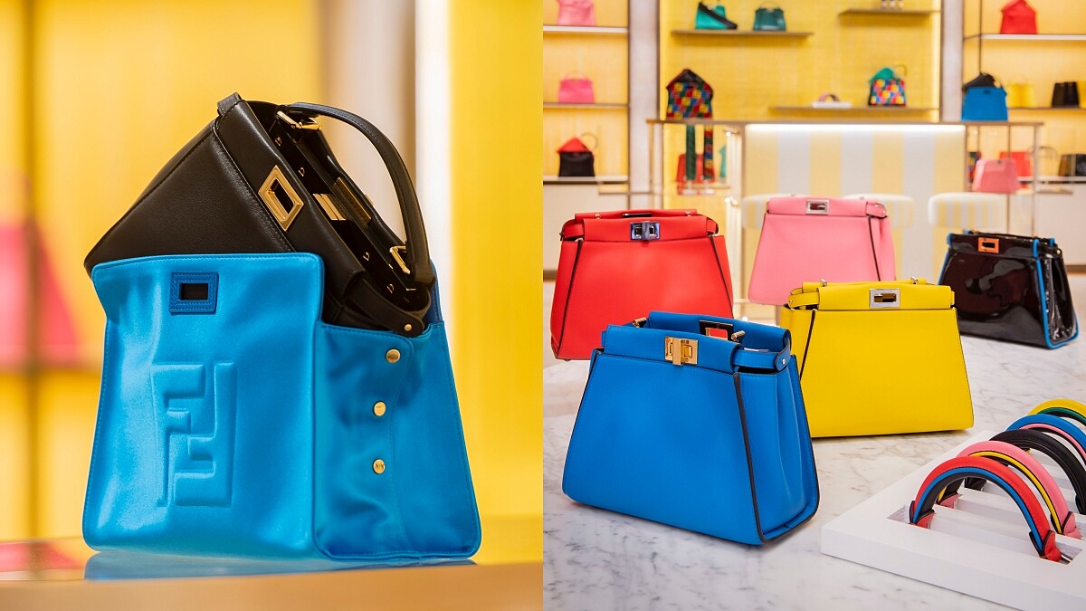 Fendi Peekaboo Bar終於來台灣！4處「包身零件」任妳搭配，自己設計、當場帶走