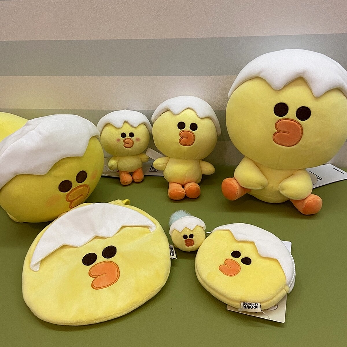 一字排開的小莎莉，真的萌翻天！