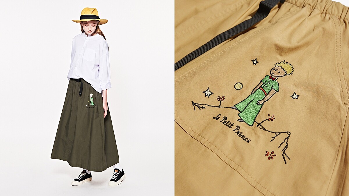 星空小王子腰帶圓裙（NT$1,980）